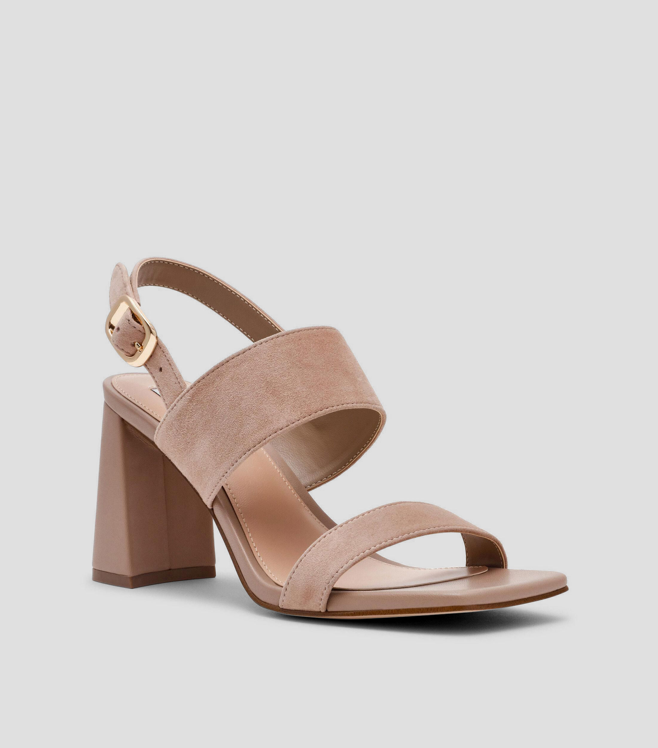 Sandalias con Tacón ancho de 6.5 cm Mujer